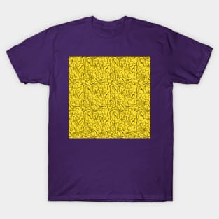 Wine- yellow T-Shirt